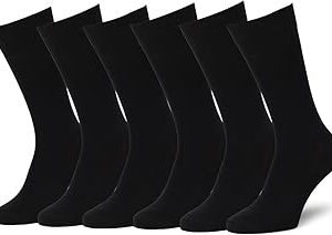 Easton Marlowe Dress Socks 6 Pack Colorful Socks for Men Patterned Happy Fun Mens Dress Socks