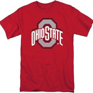 Logovision Official Collegiate Distressed Primary Logo Adult T-Shirt Collection