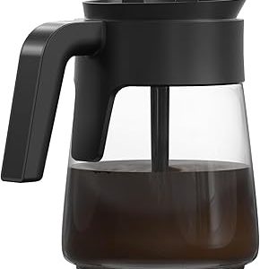 CFP301 12-Cup Coffee Pot Replacement Compatible with Ninja Coffee Maker CFP101 CFP201 CFP301 CFN601 CM401 CFP200 CFP250A CFP300 CFP305 CFP307 CFN602 CF090 CF091 CF092, Glass Carafe Replacement