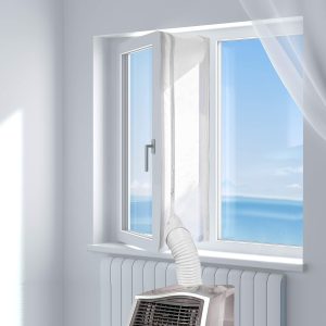 HOOMEE 400 CM (157") Universal Window Seal for Portable Air Conditioner and Tumble Dryer