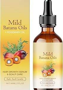 Hearth Raw Batana Oil for Hair 30ml | 100% Pure & Unrefined Oil from Honduras | Help Thicker, Stronger