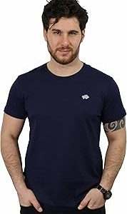 Ferdato Mens Premium Peruvian Cotton T Shirts, Everyday Ultra-Soft Mens Shirts, Stretch-Fit Design T Shirts