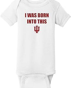 UGP CAMPUS APPAREL NCAA Born Into This, Team Color Infant Creeper Bodysuit, College, University