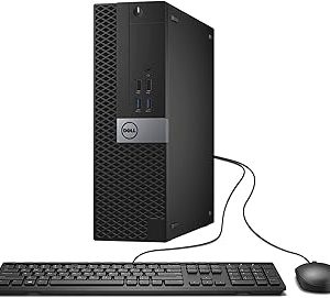 Dell Optiplex 7040 Business SFF Computer Small Tower PC (Intel Core i5-6500, 16GB Ram, 256GB SSD, DVD-RW, WiFi) Win 10 Pro (Renewed)