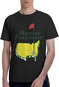 Bamtealby Masters Augusta National Golf Tournament Mens Shirt Summer Women Casual Short Sleeve Graphic T-Shirt