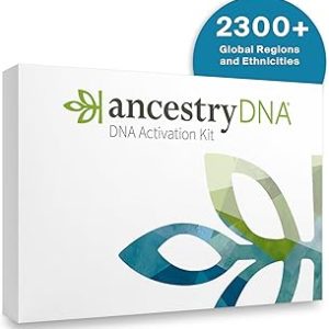 AncestryDNA Genetic Test Kit: Personalized Genetic Results, DNA Ethnicity Test, Find Relatives, Origins & Ethnicities, Family History, Complete DNA Test, Top Selling, Ancestry Reports