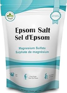 Yogti Natural Epsom Salt- Canadian Brand 10 pound