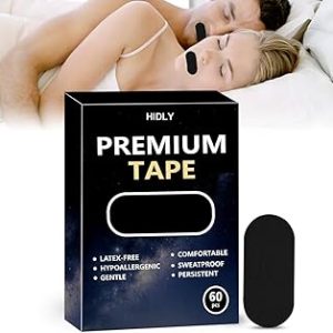 Premium Cotton Breathable Skin Tape Micropore Strips for Outdoor Sports, Pain Free Removal, Medical Adhesive Hypoallergenic Strips Tape for Men Women (60pack)