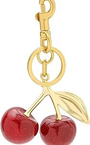 HUAMIAODI Cherry Bag Charms Cherry Pendant Keychain Purse Bag Decoration Accessories Gift for Women Birthday Christmas Valentines Day