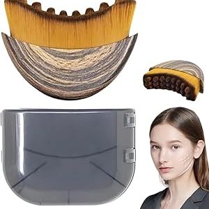 New Lymphatic Contour Face Brush, Dry Brushing Face Brush, Lymphatic Drainage Massager for Face, Chin & Jawline Sculpting, Ergonomically Designed to Fit The Skin Precisely and Relieve Fatigue (1PCS)