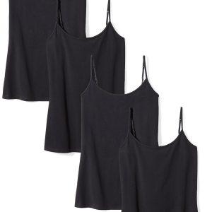 Amazon Essentials Women's 4-Pack Slim-Fit Camisole