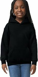 Gildan Unisex-Child Hooded Youth SweatshirtHooded Sweatshirt