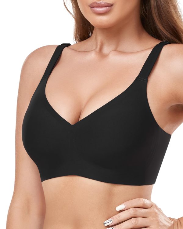 Gailife Comfortable Bra for Women Wireless Bras Seamless No Underwire Supportive Full Coverage Regular and Plus Size
