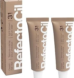 RefectoCil Eyebrow and Eyelash Tint 2-Pack – Professional Hair Tint for Long-Lasting Color