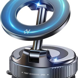 Jkoailiwi 360? Adjustable Vacuum Magnetic Suction Car Phone Holder