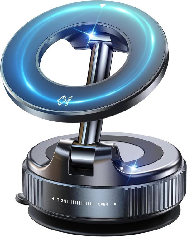 Jkoailiwi 360? Adjustable Vacuum Magnetic Suction Car Phone Holder