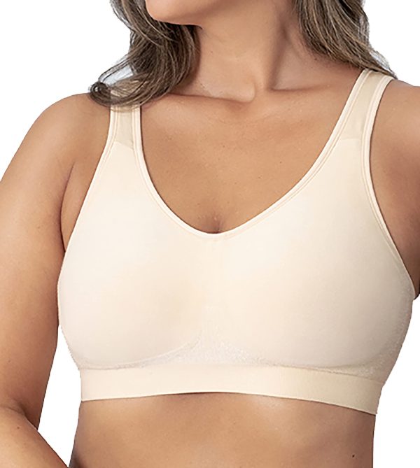 SHAPERMINT Daily Comfort Wireless Bras for Women Full Support - Seamless Plus Size Bra, Bralette for Women Full Support