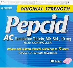 Pepcid AC Original Strength Acid Reducer Tablets, 30 Count by Pepcid