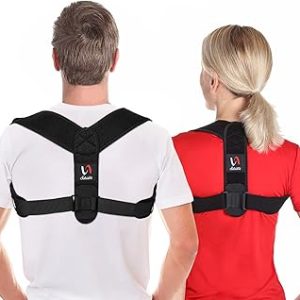 Posture Corrector for Men and Women, Comfortable Upper and Back Brace, Adjustable Back Support for Back, Shoulder and Neck