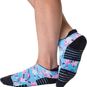 Viasox Ankle Compression Socks for Women & Men, 14 mmHg Support Improves Circulation, Extra Cushioned