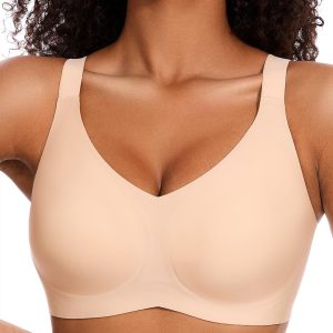 Gailife Womens Seamless Full Coverage Bra for Women Wireless Bras Push Up Bras with Soft Support Regular and Plus Size