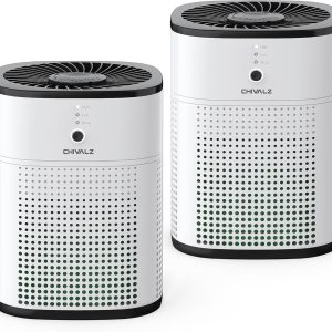 2 Pack CHIVALZ Air Purifiers for Bedroom