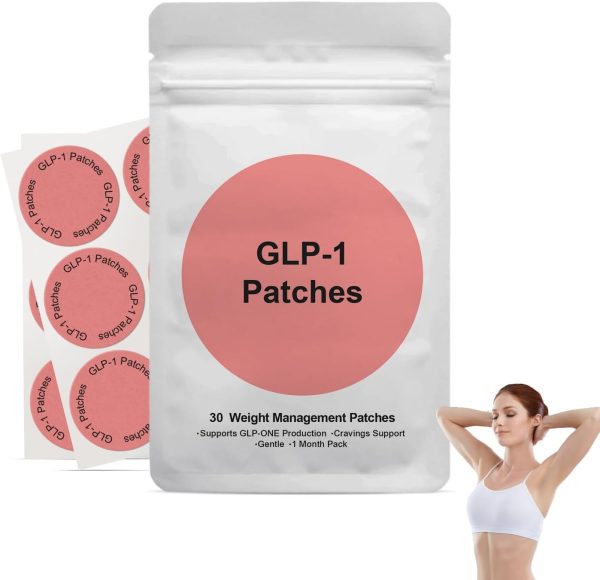 1 Pack, 30 Count - GLP-1 Patches, Body Care Patches, Natural Ingredients Cosmetic Patch -