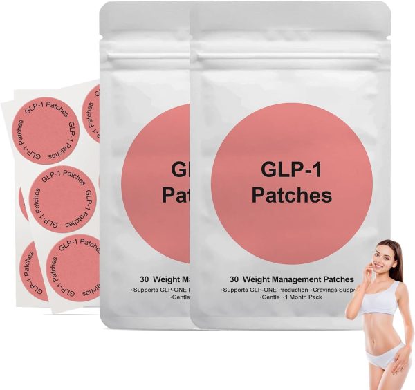 2Pack - GLP-1 Patches, Natural Ingredients Cosmetic Patch, Body Care Patches