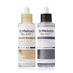 Dr.Melaxin Official - Peel Shot Glow Rice Ampoule Duo